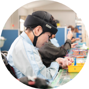 リサイクル作業